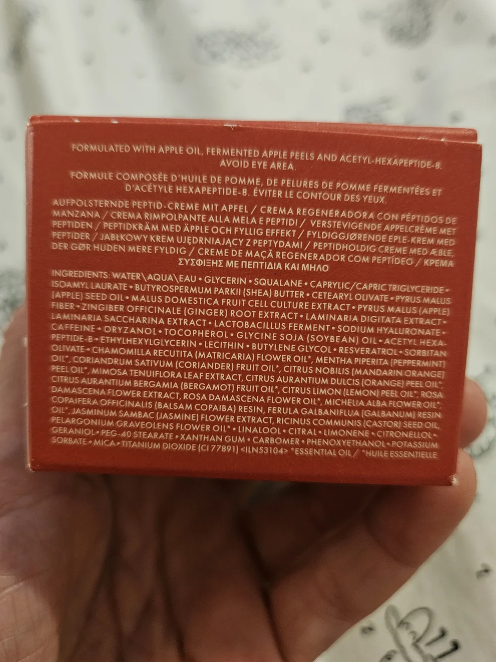 Origins Youthtopia Peptide Plumping Apple Cream - Red Box